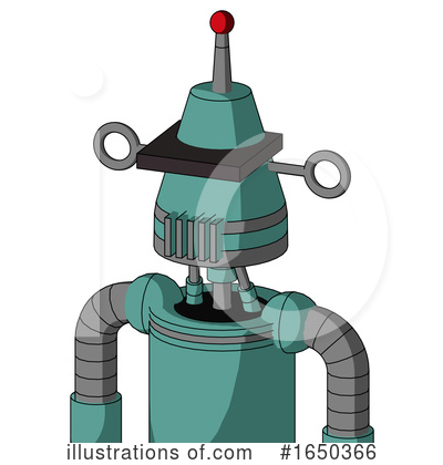 Royalty-Free (RF) Robot Clipart Illustration by Leo Blanchette - Stock Sample #1650366