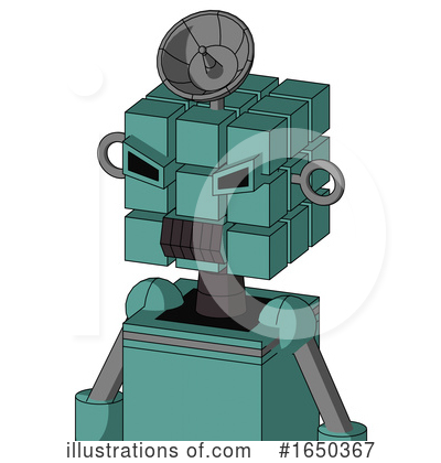 Royalty-Free (RF) Robot Clipart Illustration by Leo Blanchette - Stock Sample #1650367