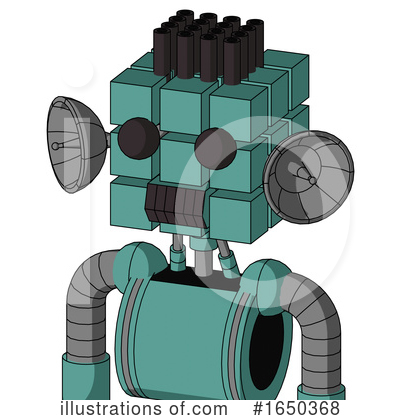 Royalty-Free (RF) Robot Clipart Illustration by Leo Blanchette - Stock Sample #1650368