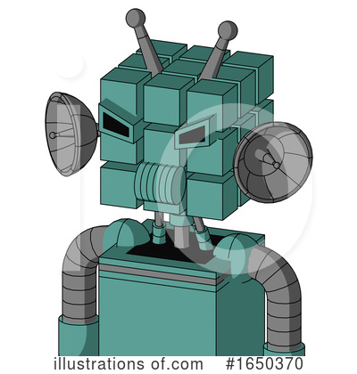 Royalty-Free (RF) Robot Clipart Illustration by Leo Blanchette - Stock Sample #1650370