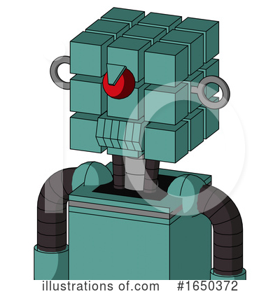 Royalty-Free (RF) Robot Clipart Illustration by Leo Blanchette - Stock Sample #1650372