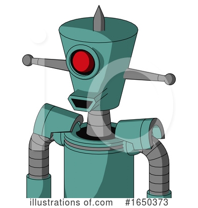 Royalty-Free (RF) Robot Clipart Illustration by Leo Blanchette - Stock Sample #1650373