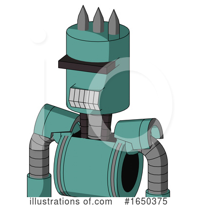 Royalty-Free (RF) Robot Clipart Illustration by Leo Blanchette - Stock Sample #1650375