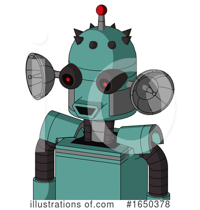 Royalty-Free (RF) Robot Clipart Illustration by Leo Blanchette - Stock Sample #1650378