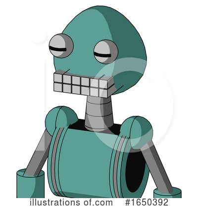 Royalty-Free (RF) Robot Clipart Illustration by Leo Blanchette - Stock Sample #1650392