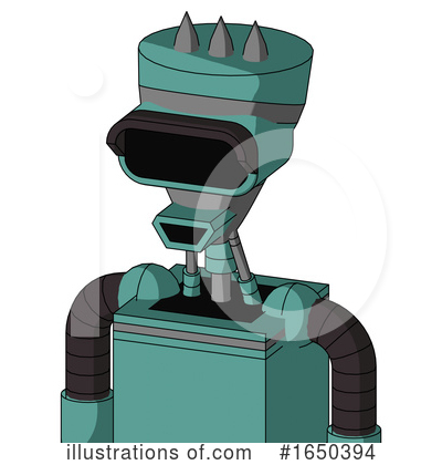 Royalty-Free (RF) Robot Clipart Illustration by Leo Blanchette - Stock Sample #1650394