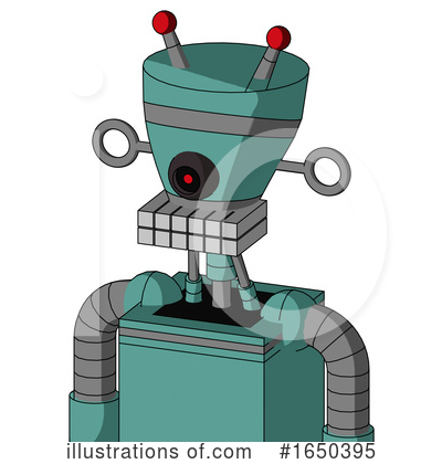 Royalty-Free (RF) Robot Clipart Illustration by Leo Blanchette - Stock Sample #1650395