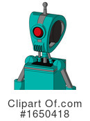 Robot Clipart #1650418 by Leo Blanchette