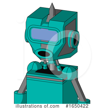 Royalty-Free (RF) Robot Clipart Illustration by Leo Blanchette - Stock Sample #1650422