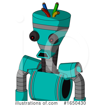 Royalty-Free (RF) Robot Clipart Illustration by Leo Blanchette - Stock Sample #1650430