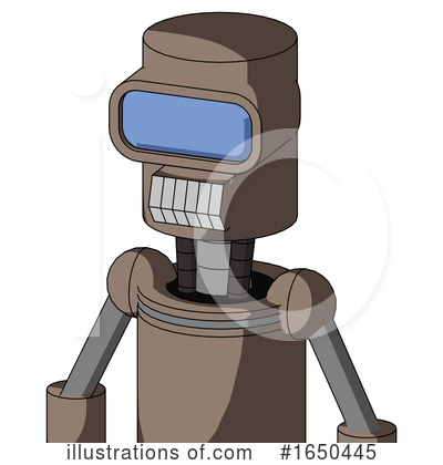 Royalty-Free (RF) Robot Clipart Illustration by Leo Blanchette - Stock Sample #1650445