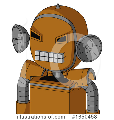 Royalty-Free (RF) Robot Clipart Illustration by Leo Blanchette - Stock Sample #1650458