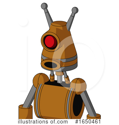Royalty-Free (RF) Robot Clipart Illustration by Leo Blanchette - Stock Sample #1650461