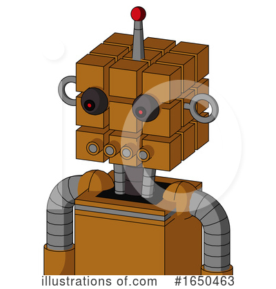 Royalty-Free (RF) Robot Clipart Illustration by Leo Blanchette - Stock Sample #1650463