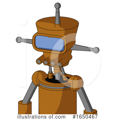 Royalty-Free (RF) Robot Clipart Illustration by Leo Blanchette - Stock Sample #1650467