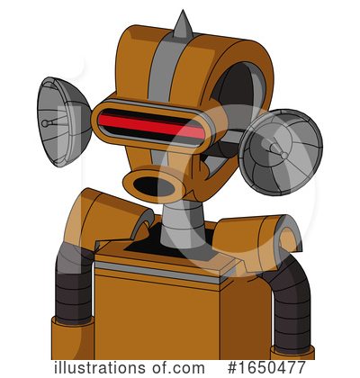 Royalty-Free (RF) Robot Clipart Illustration by Leo Blanchette - Stock Sample #1650477