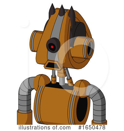 Royalty-Free (RF) Robot Clipart Illustration by Leo Blanchette - Stock Sample #1650478