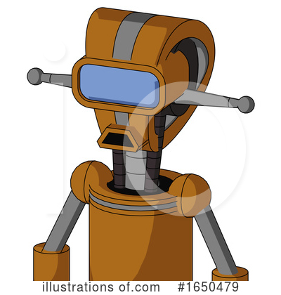 Royalty-Free (RF) Robot Clipart Illustration by Leo Blanchette - Stock Sample #1650479