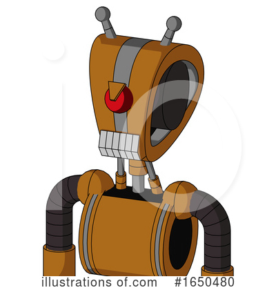 Royalty-Free (RF) Robot Clipart Illustration by Leo Blanchette - Stock Sample #1650480