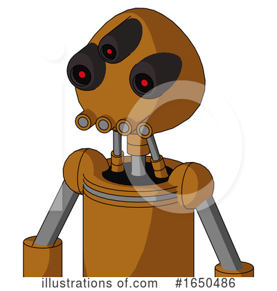 Royalty-Free (RF) Robot Clipart Illustration by Leo Blanchette - Stock Sample #1650486