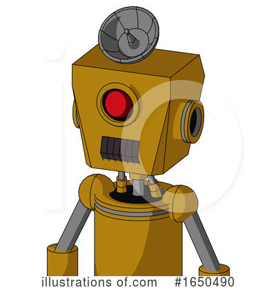 Royalty-Free (RF) Robot Clipart Illustration by Leo Blanchette - Stock Sample #1650490