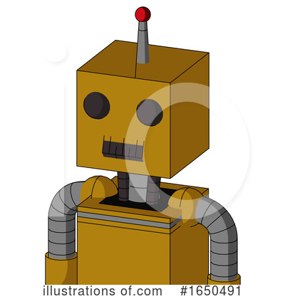 Royalty-Free (RF) Robot Clipart Illustration by Leo Blanchette - Stock Sample #1650491
