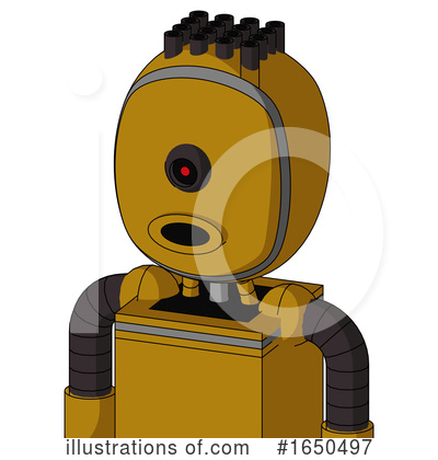 Royalty-Free (RF) Robot Clipart Illustration by Leo Blanchette - Stock Sample #1650497
