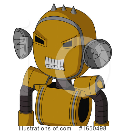 Royalty-Free (RF) Robot Clipart Illustration by Leo Blanchette - Stock Sample #1650498