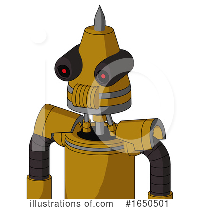 Royalty-Free (RF) Robot Clipart Illustration by Leo Blanchette - Stock Sample #1650501