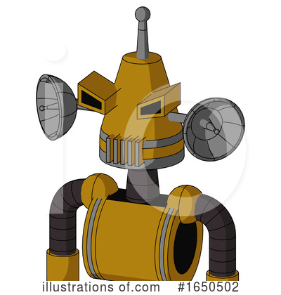 Royalty-Free (RF) Robot Clipart Illustration by Leo Blanchette - Stock Sample #1650502