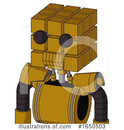 Royalty-Free (RF) Robot Clipart Illustration by Leo Blanchette - Stock Sample #1650503