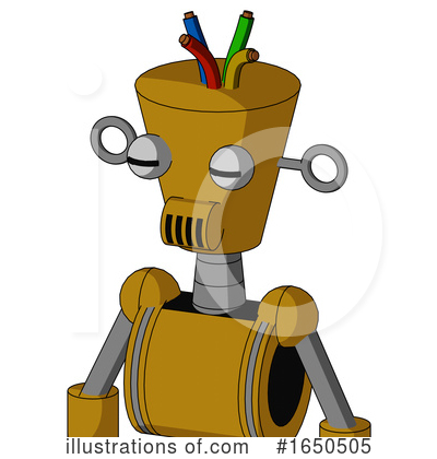 Royalty-Free (RF) Robot Clipart Illustration by Leo Blanchette - Stock Sample #1650505