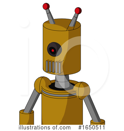 Royalty-Free (RF) Robot Clipart Illustration by Leo Blanchette - Stock Sample #1650511