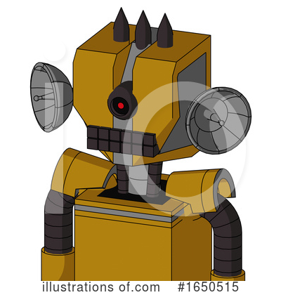 Royalty-Free (RF) Robot Clipart Illustration by Leo Blanchette - Stock Sample #1650515