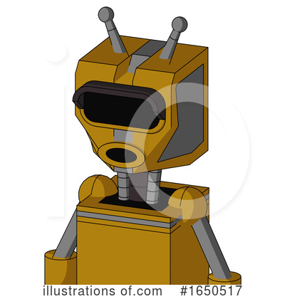 Royalty-Free (RF) Robot Clipart Illustration by Leo Blanchette - Stock Sample #1650517