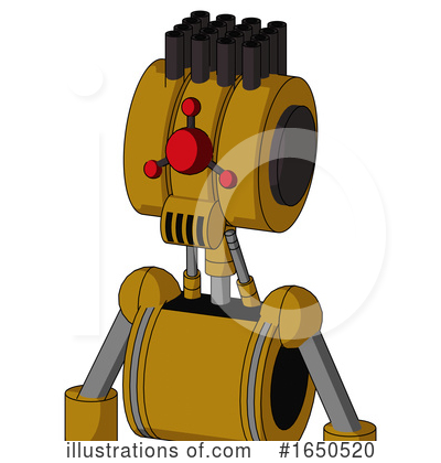 Royalty-Free (RF) Robot Clipart Illustration by Leo Blanchette - Stock Sample #1650520