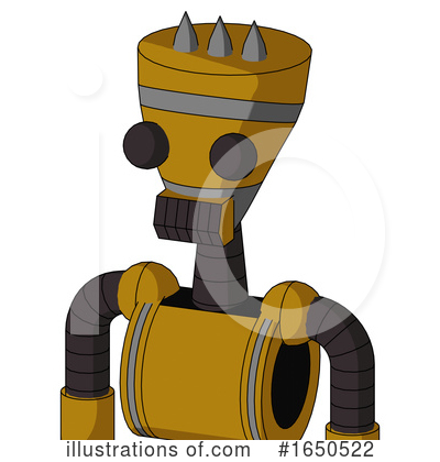 Royalty-Free (RF) Robot Clipart Illustration by Leo Blanchette - Stock Sample #1650522