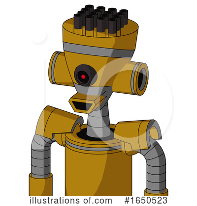 Royalty-Free (RF) Robot Clipart Illustration by Leo Blanchette - Stock Sample #1650523