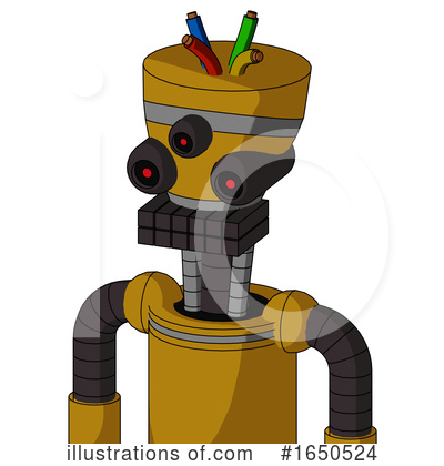 Royalty-Free (RF) Robot Clipart Illustration by Leo Blanchette - Stock Sample #1650524