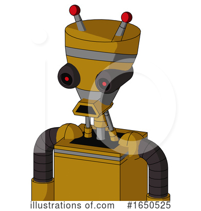 Royalty-Free (RF) Robot Clipart Illustration by Leo Blanchette - Stock Sample #1650525