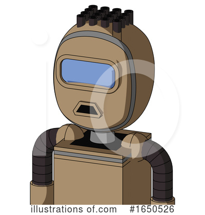 Royalty-Free (RF) Robot Clipart Illustration by Leo Blanchette - Stock Sample #1650526