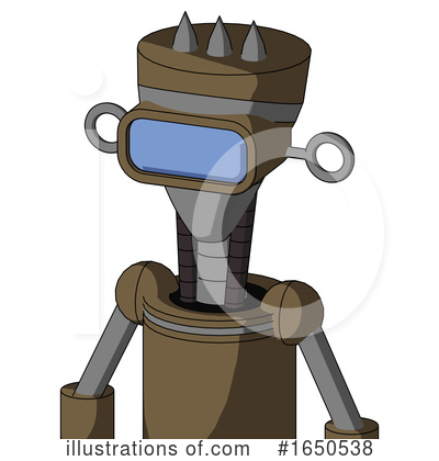 Royalty-Free (RF) Robot Clipart Illustration by Leo Blanchette - Stock Sample #1650538