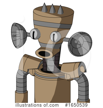 Royalty-Free (RF) Robot Clipart Illustration by Leo Blanchette - Stock Sample #1650539