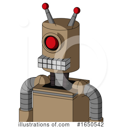 Royalty-Free (RF) Robot Clipart Illustration by Leo Blanchette - Stock Sample #1650542
