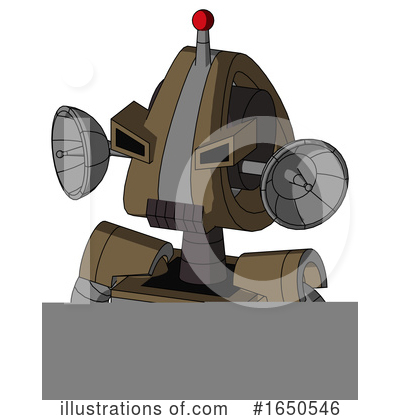 Royalty-Free (RF) Robot Clipart Illustration by Leo Blanchette - Stock Sample #1650546