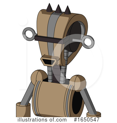 Royalty-Free (RF) Robot Clipart Illustration by Leo Blanchette - Stock Sample #1650547