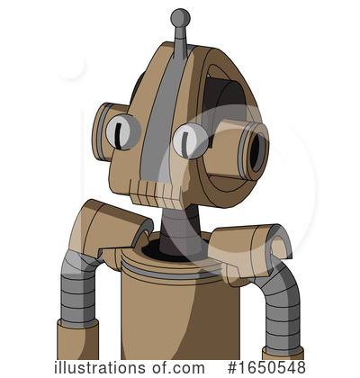 Royalty-Free (RF) Robot Clipart Illustration by Leo Blanchette - Stock Sample #1650548