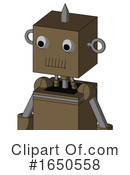 Robot Clipart #1650558 by Leo Blanchette