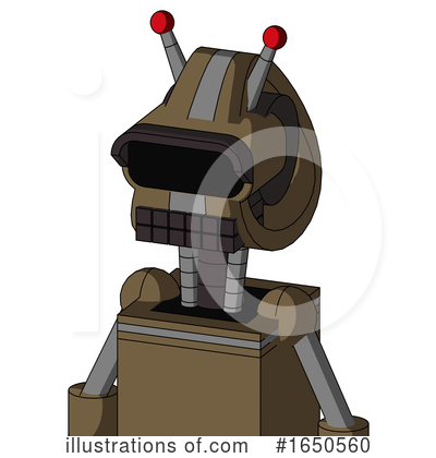 Royalty-Free (RF) Robot Clipart Illustration by Leo Blanchette - Stock Sample #1650560