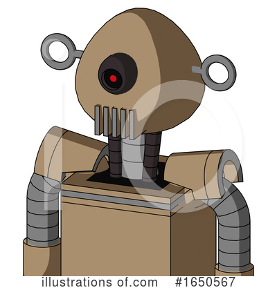 Royalty-Free (RF) Robot Clipart Illustration by Leo Blanchette - Stock Sample #1650567